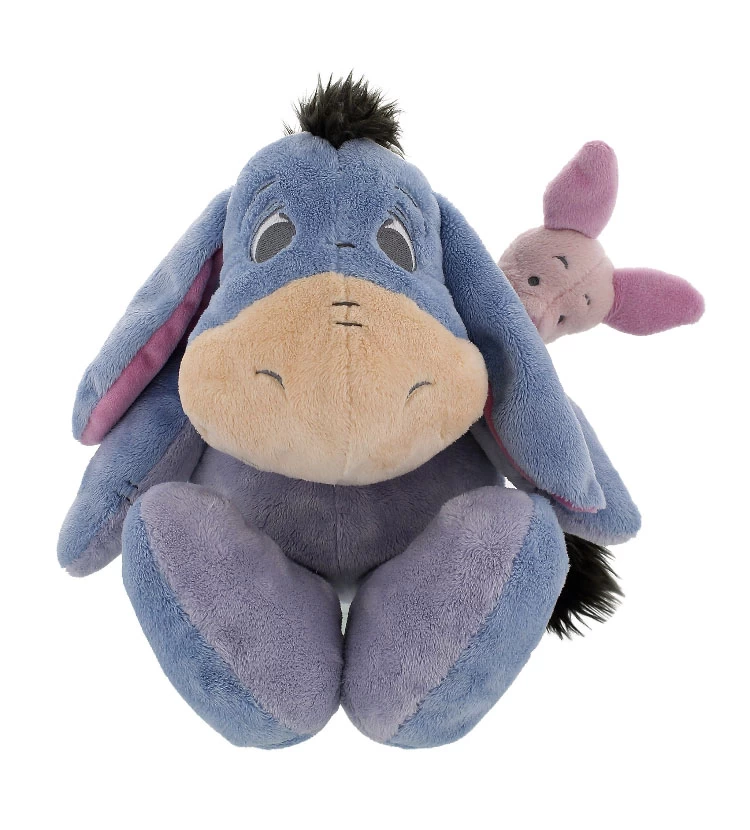 Disney Plush - Eeyore And Piglet - 10"
