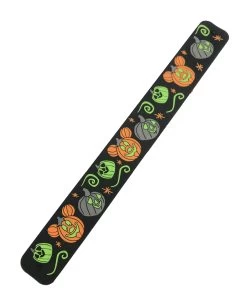 Disney Silicone Slap Bracelet - Halloween - Mickey Mouse Pumpkins
