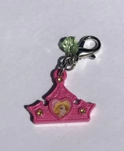 Disney Dangle Charm - Charmed In The Park - Aurora Tiara