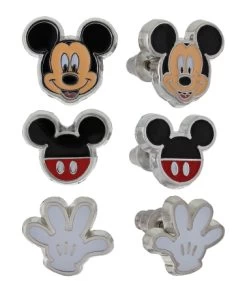 Disney Earrings Set - Mickey Mouse - Set Of 3