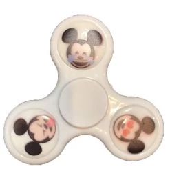 Disney Fidget Spinner - Mickey Mouse - Light Up - White
