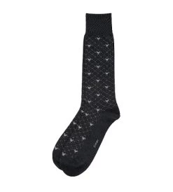 Disney Dress Socks For Men - Mickey Mouse Icons - Black