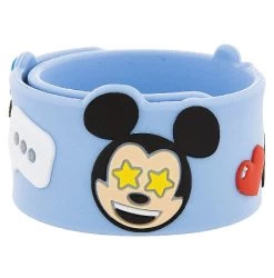 Disney Silicone Bracelet - Emoji Mickey And Friends - Blue