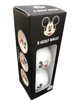 Disney Golf Ball Set - Posing Mickey Mouse - Set Of 3