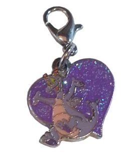 Disney Dangle Charm - Charmed In The Park - Figment Heart
