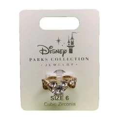Disney Ring - Mickey Mouse Cubic Zirconia - Rose Gold