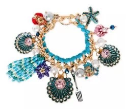 Disney Betsey Johnson Bracelet - The Little Mermaid Charms