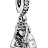Disney Pandora Charm - Mulan - Be Brave And Be Yourself