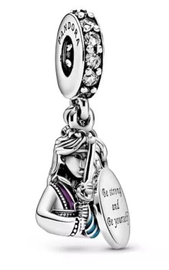 Disney Pandora Charm - Mulan - Be Brave And Be Yourself