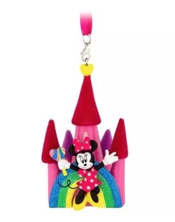 Disney Figurine Ornament - Minnie Mouse Fantasyland Castle