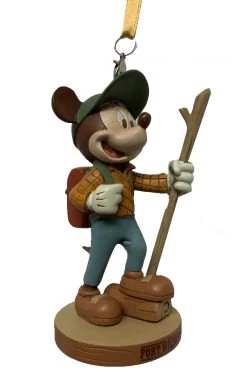 Disney Figure Ornament - Fort Wilderness Resort & Campground - Mickey