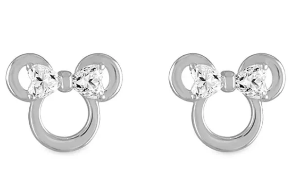 Disney Rebecca Hook Earrings - Minnie Mouse Icons - Cubic Zirconia