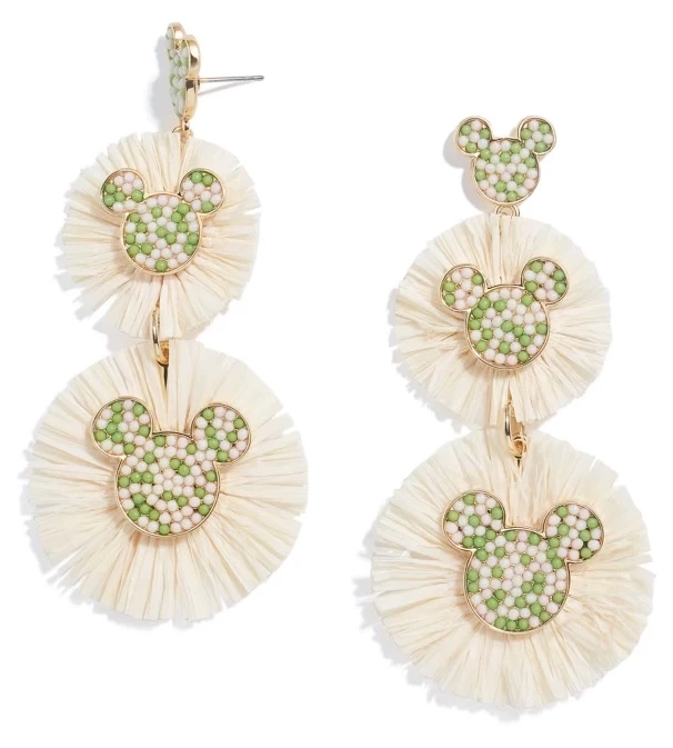 Disney BaubleBar Earrings - Mickey Icon Raffia