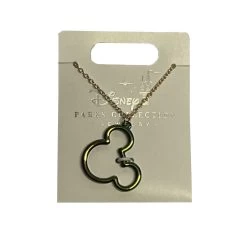 Disney Necklace - Mickey Mouse Icon - Purple And Blue