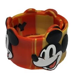 Disney Slap Bracelet - Mickey Mouse - Orange & Yellow