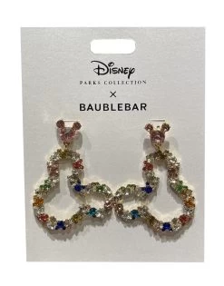 Disney BaubleBar Earrings - Mickey Mouse Icons - Colorful