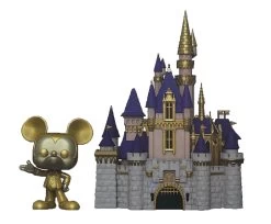 Disney Pop Funko Figurine - 50th Anniversary - Cinderella Castle & Mickey