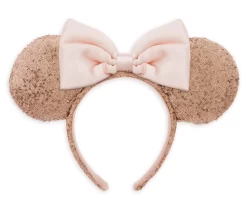 Disney Ears Headband - Minnie Mouse - Rose Gold & Pink