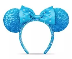 Disney Ears Headband - Minnie Mouse Sequin - Aqua