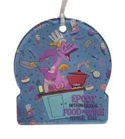 Disney Disc Ornament - 2022 Food & Wine Festival - Figment