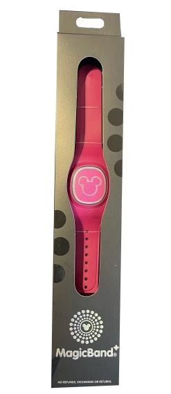 Disney Magicband Plus - Disney Parks - Dark Pink