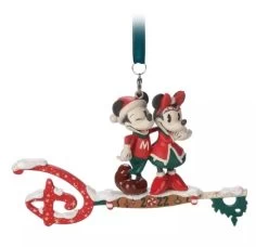 Disney Sketchbook Ornament - 2022 Mickey & Minnie Key