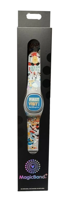 Disney Magicband Plus - First Visit - Mickey And Friends
