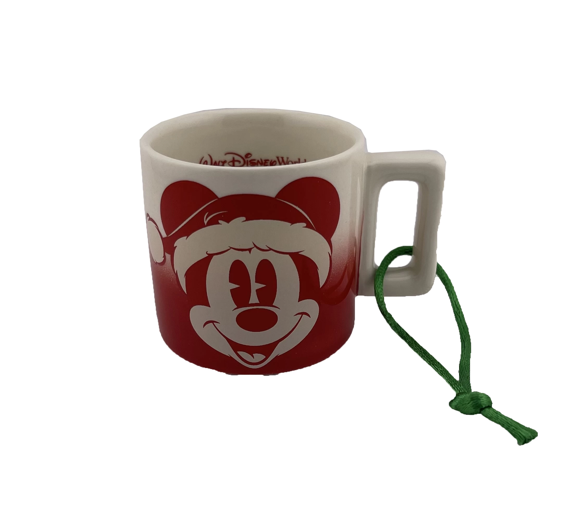 Disney Starbucks Mug Ornament - Holiday Mickey - Walt Disney World