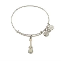 Disney Alex And Ani Bracelet - Coco Guitar - Silver