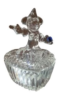 Disney Glass Jewelry Case - Sorcerer Mickey Mouse
