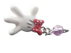 Disney Dangle Charm - Charmed In The Park - Minnie Mouse White Glove